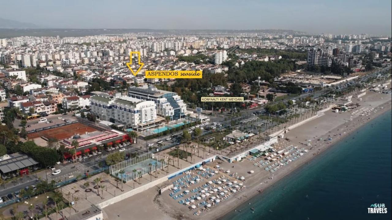 Aspendos Seaside Aparthotel Анталия Екстериор снимка